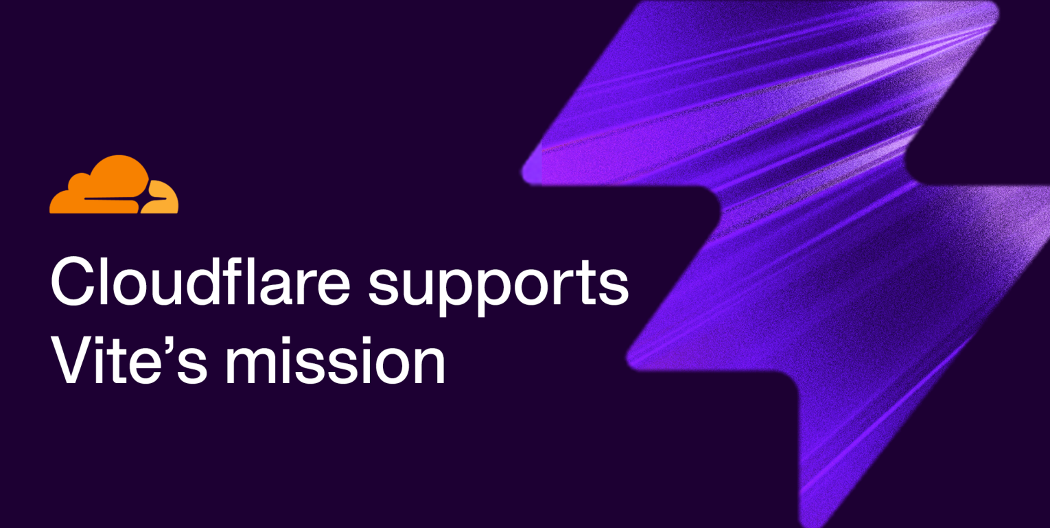 Cloudflare Supports Vite's Mission Cover Image